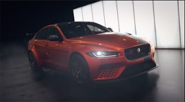 تیزر رسمی جگوار اسپرت سالن Jaguar XE SV Project 8